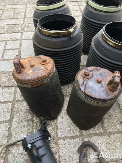 Пневмобаллоны и пневмоподвеска Прадо 120