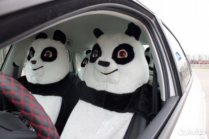 Авточехол панда