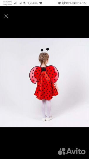 Карнавальный костюм Божья коровка
