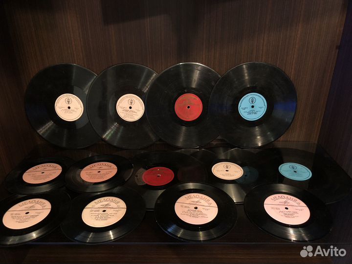 Виниловые пластинки СССР