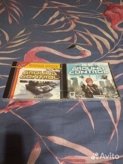 Запечатанные игры Ground Control,две части