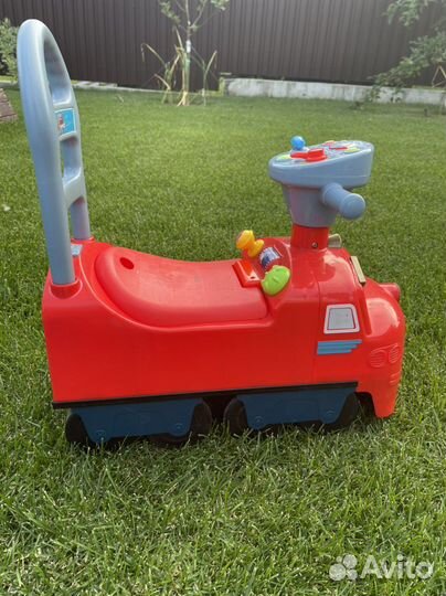 Каталка толкатор паровоз