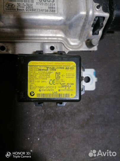 Эбу мозги на hyundai solaris 1