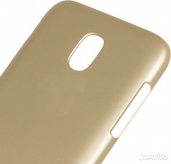 Фирменный Чехол deppa для Samsung J7 (2017) золото