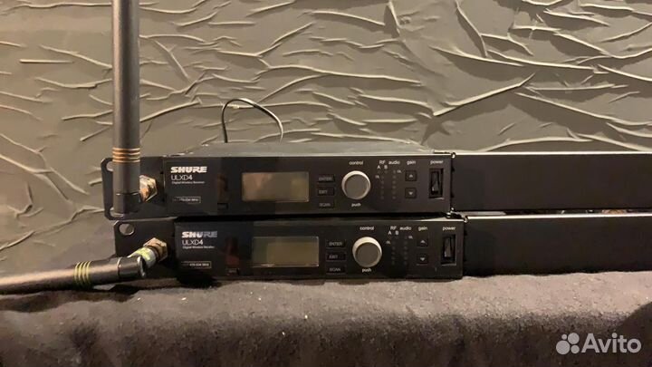 Комплект радиосистемы shure ulxd4E ulxd2
