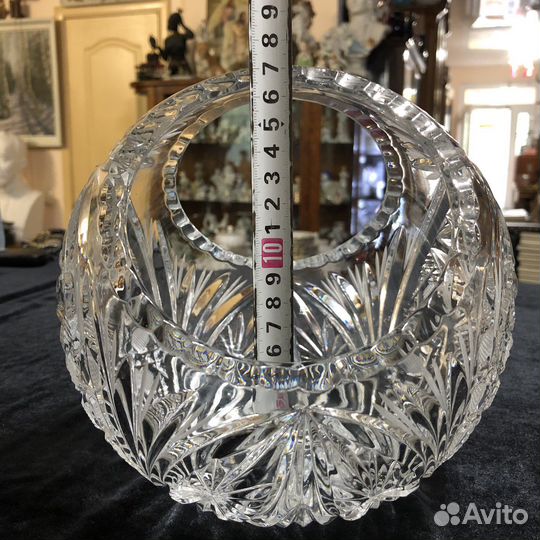 Ваза шар корзинка