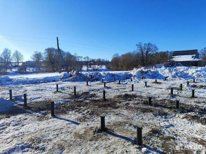 Винтовые сваи под ключ / Фундамент за 1 день