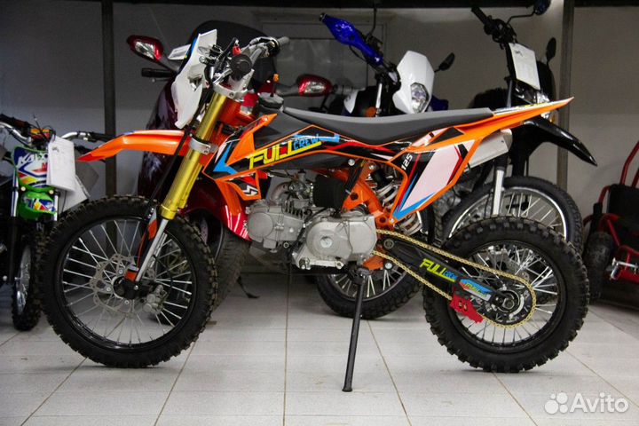 Питбайк full crew fc125e 17/14 (электростартер)