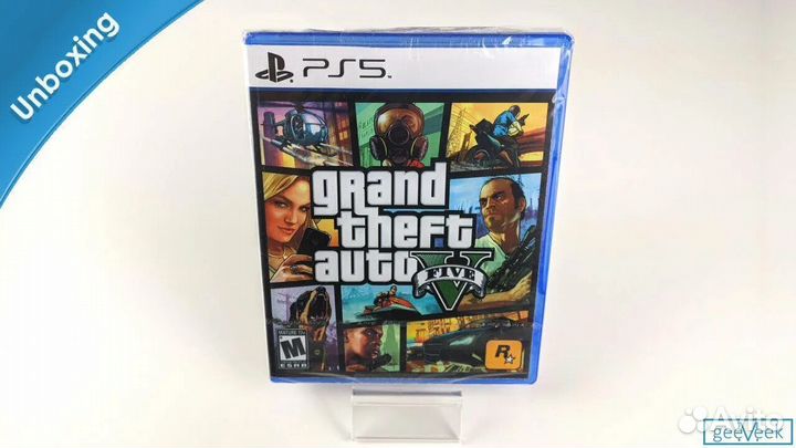 Диск для Ps5 GTA5 V