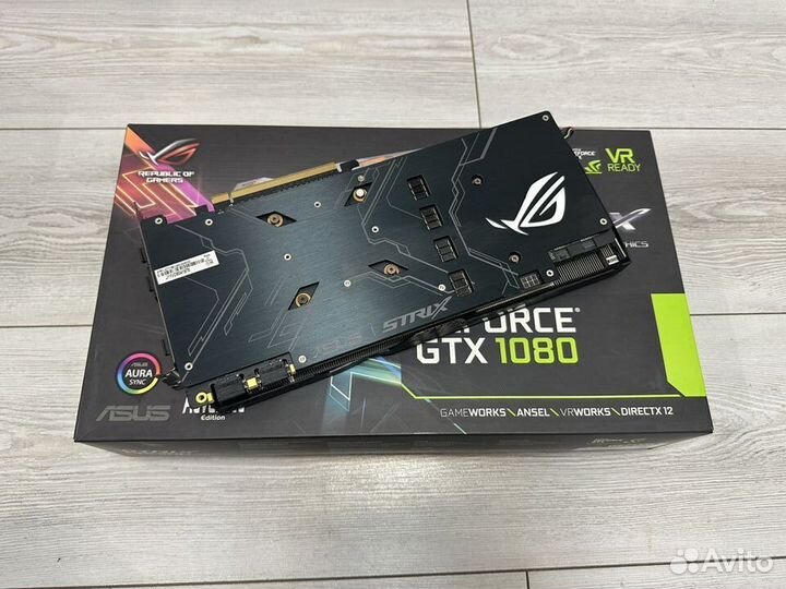Asus GTX 1080 Strix Gaming 8гб