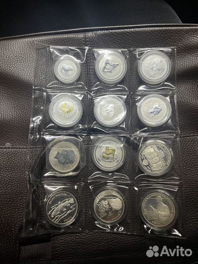 Серебряные монеты