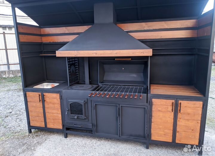 Мангал, мангальная зона, барбекю, казан, гриль