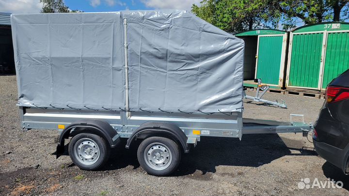 Легковой прицеп 3 на 1.5 м 2 ост с Аэро тентом