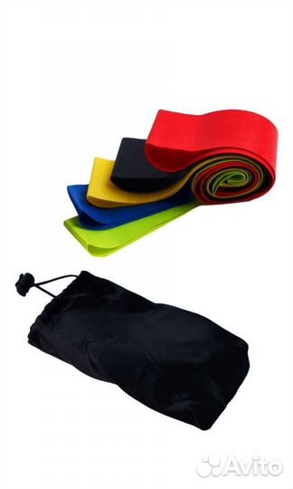 Набор фитнес резинок 5штук