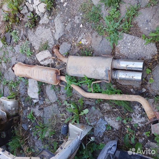 Выхлопная система opel vectra b глушитель резонато