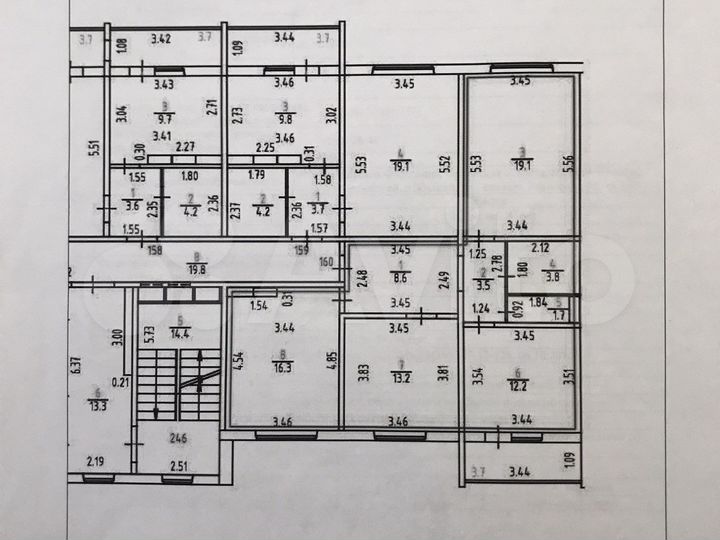 3-к. квартира, 78,4 м², 16/16 эт.