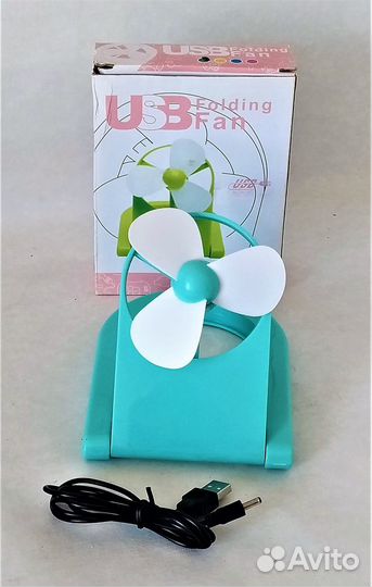 Портативный складной мини-вентилятор USB