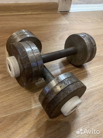 Гантели разборные бу 7,5 кг