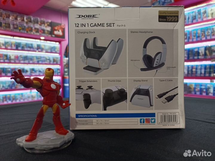 Аксессуары для ps5 (зарядные станции)