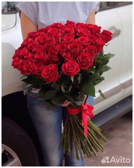 Цветы Розы 60-70 см С Доставкой