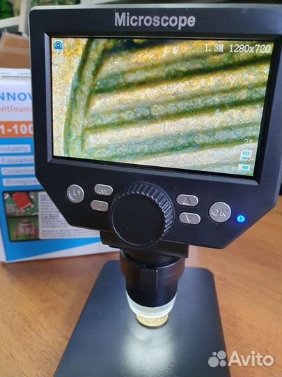 Новый цифровой микроскоп 1000х Металлическая платф