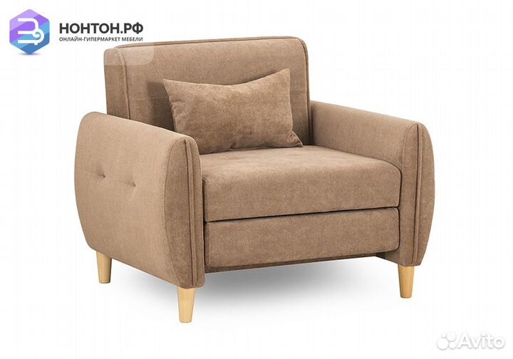 Кресло еврокнижка Анита бежевое