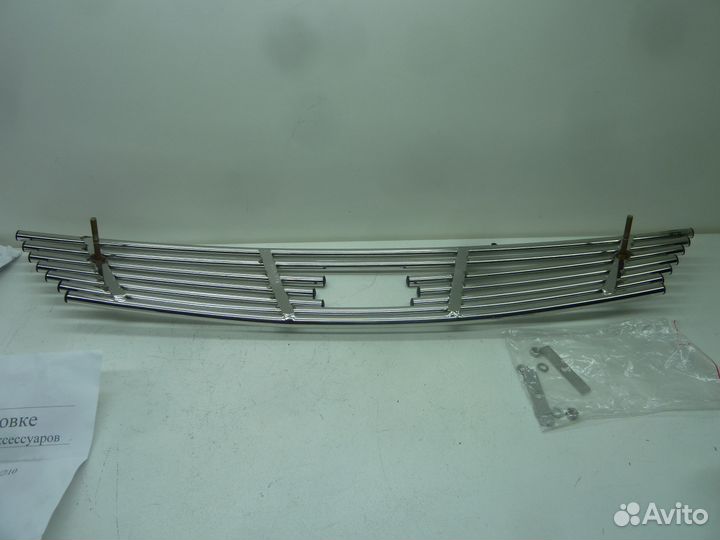 Kia Spectra Новая Накладка решетки радиатора Хром