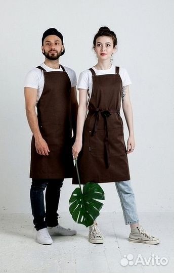 Чёрный китель поварской женский