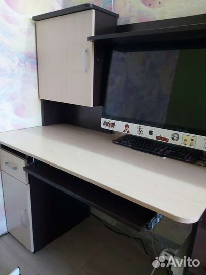 Компьютерный стол дуб венге