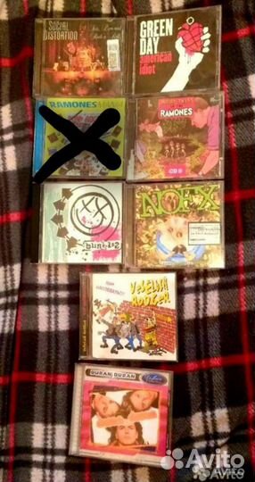 Музыкальные cd диски панк и ска