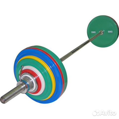 Штанга DHS для пауэрлифтинга 184 кг