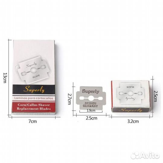 Лезвия для педикюрного станка