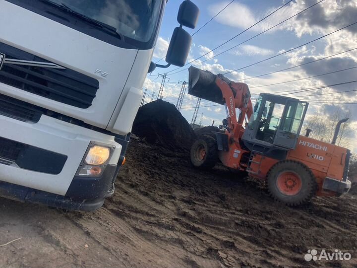 Чернозем в мешках(50л), валом от 1 до 25м3