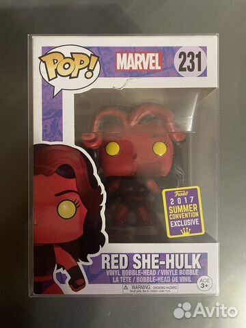 Фигурка Funko PopMarvel Red She-Hulk (sdcc 2017)