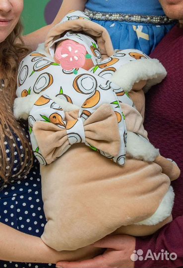 Комплект на выписку зима