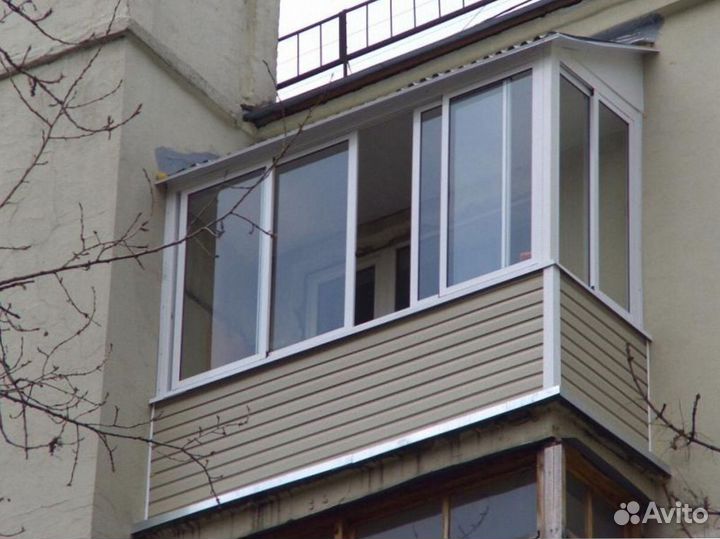 Остекление балконов