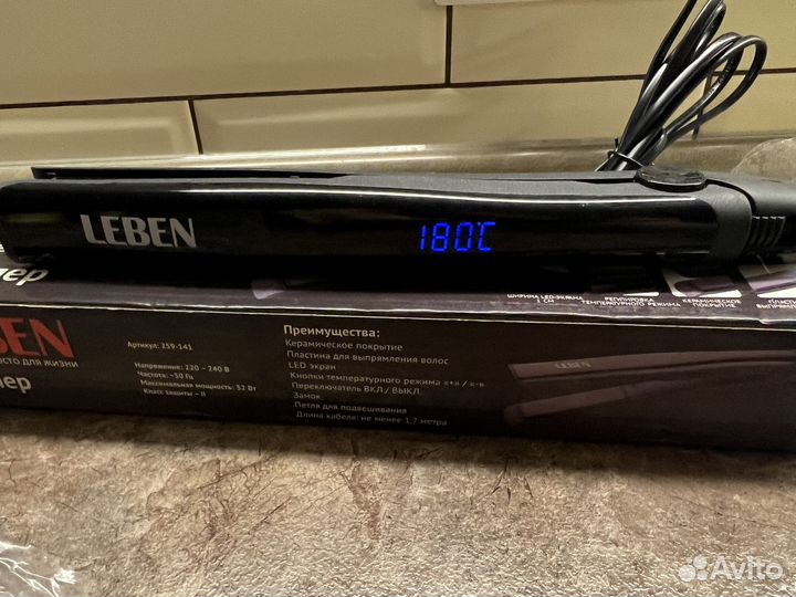 Стайлер для волос. Утюжок для волос Новый