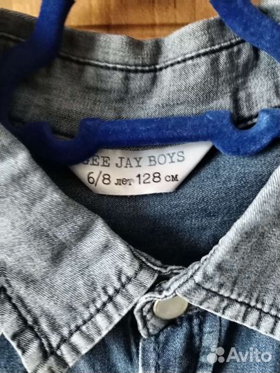 Джинсовая рубашка