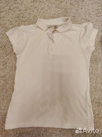 Блузка, поло для девочки