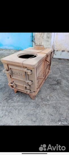 Печь буржуйка чугунная разборная