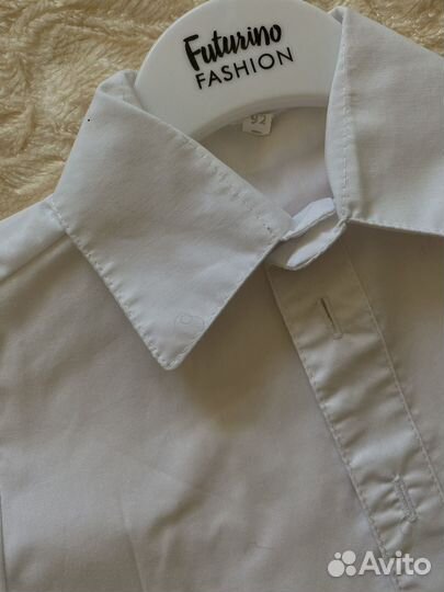 Рубашка белая новая 92 р