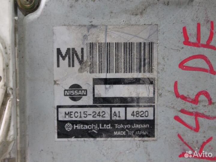 Блок управления Ниссан MEC15-242 (VK45DE F50