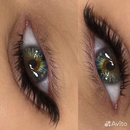 Наращивание ресниц за 1,5 часа 100проц проработка