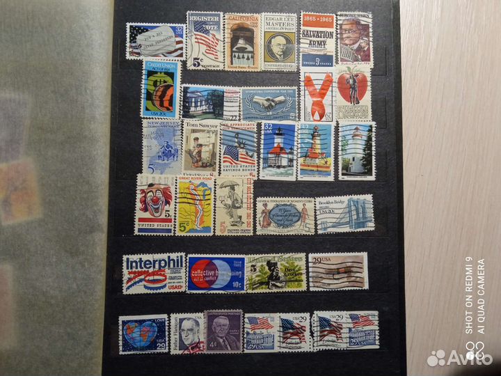 Почтовые марки США