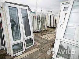 Двери Пластиковые Бу. Шириной от 75 до 85см. Склад