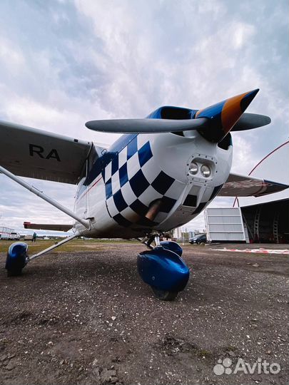 Полет на самолёте над Казанью