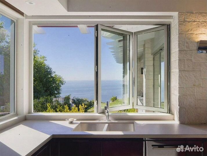 Окна алюминиевые в любое помещение