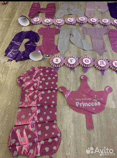 Воздушные шарики, гирлянда