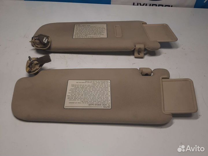 Козырьки солнцезащитные Хендай Санта Фе 2 CM