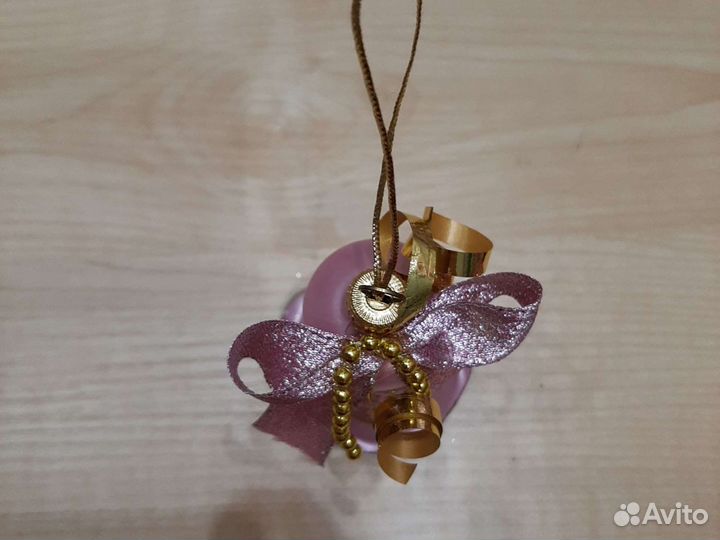 Колокольчик Новогодняя игрушка на ёлку